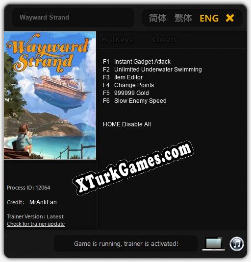 Wayward Strand: Trainer’ı (V1.0.50)