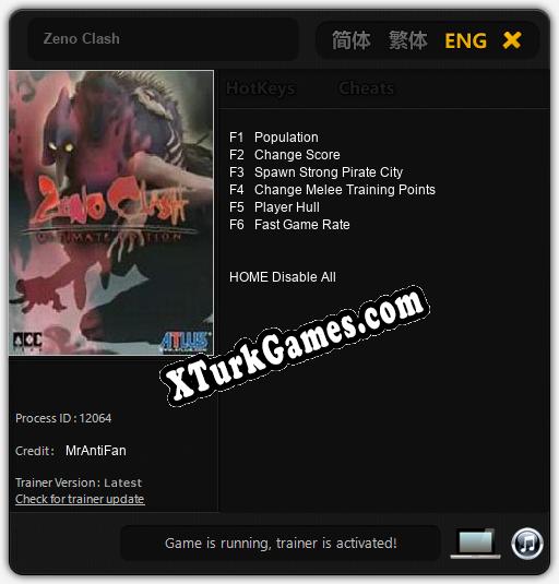 Zeno Clash: Cheats, Trainer +6 [MrAntiFan]