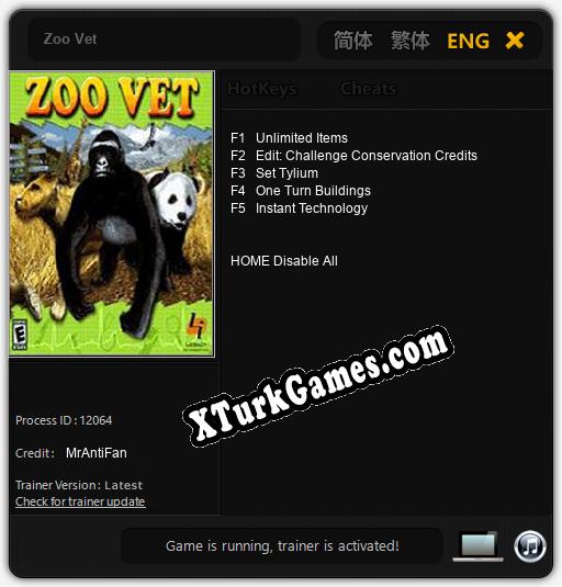 Zoo Vet: Trainer’ı (V1.0.62)